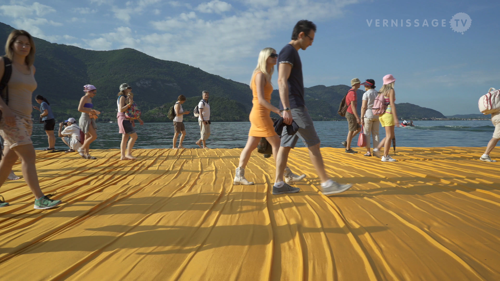 Christo and Jeanne-Claude: The Floating Piers